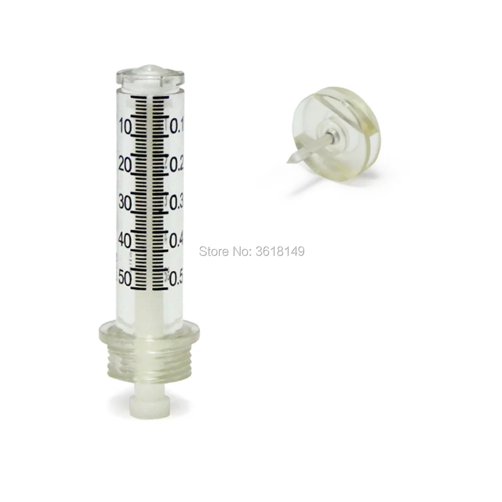 

0.5ML Ampoule Head Medicine Syringe Needles for Hyaluronic Pen Hyaluronic Gun Peptide Therapy Atomizer Anti Wrinkle Anti