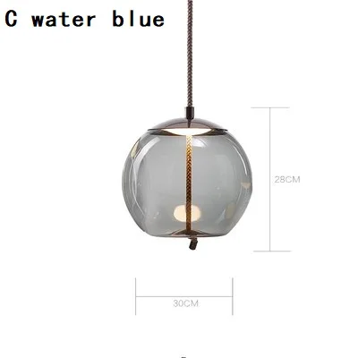 C water blue