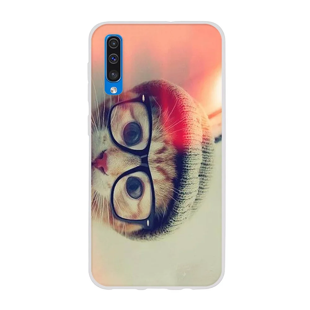 Мягкий силиконовый чехол из ТПУ для samsung Galaxy A50, A30, A20, A40, A70, A10, A40, чехол с рисунком, задняя крышка, чехол, защитный бампер