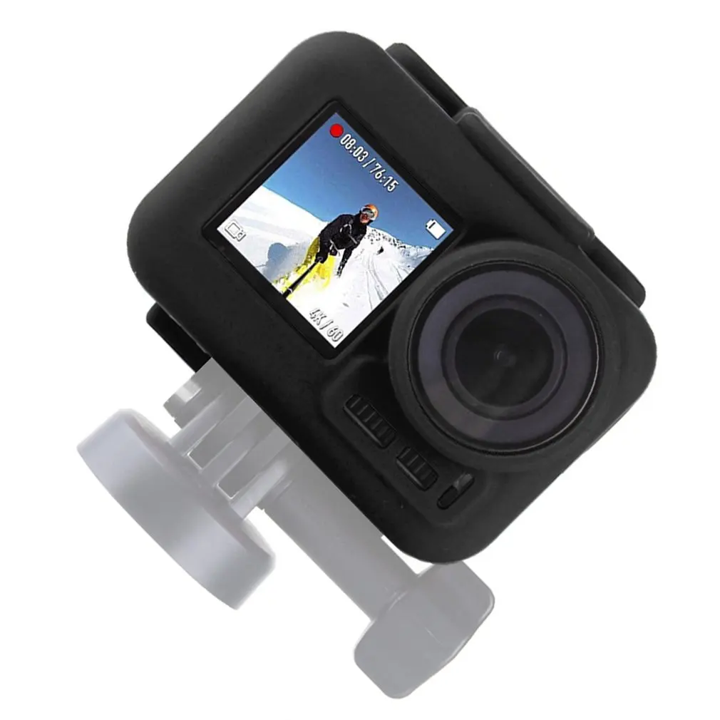 PULUZ мягкий силиконовый защитный чехол с рамкой для спортивной камеры Dji Osmo
