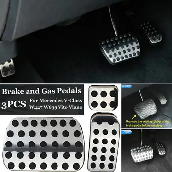 

Gas Brake Pedal Acessories For Mercedes Benz AMG A GLA X166 W251 W176 W246 W166 W164 B X164 C177 GL X156 CLA ML R Class W24 E3C1