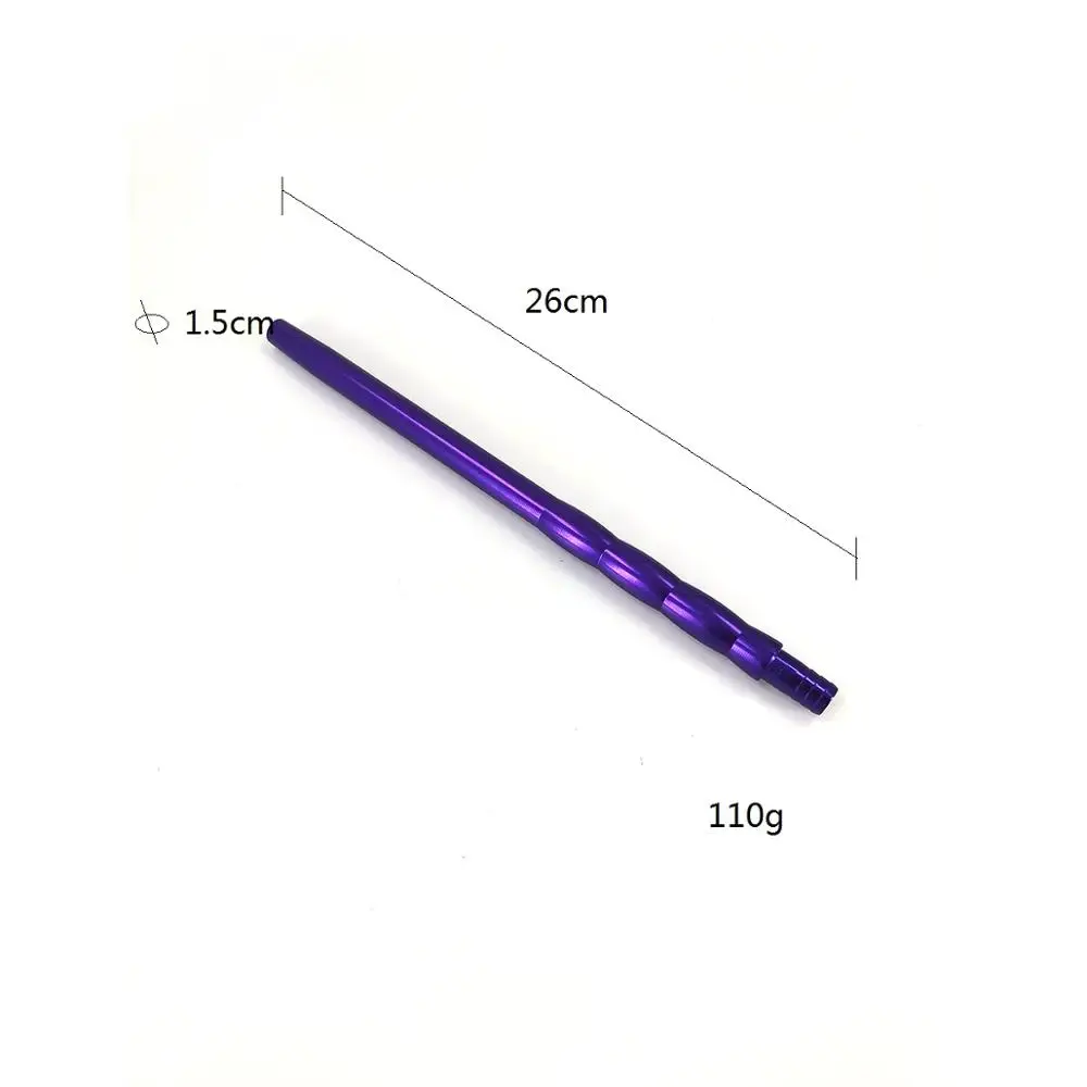 C6 Long30cm для кальяна шланг наргиле алюминиевый толстый материал точность окисления не выцветает мундштук ручка кальяна