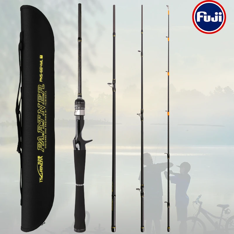 をtsurinoya釣竿パートナー1 98メートル2 13メートルml Mポータブル万能ロッドfujiガイドリングアクセサリー低音海低音ルアーロッド Fishing Rods Aliexpress
