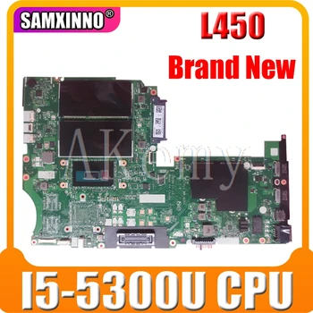 

NM-A351 motherboard I5-5300U CPU DDR3 FRU 00HT677 For Lenovo Thinkpad L450 Laptop Motherboard TEST ok L450 mainboard motherboard