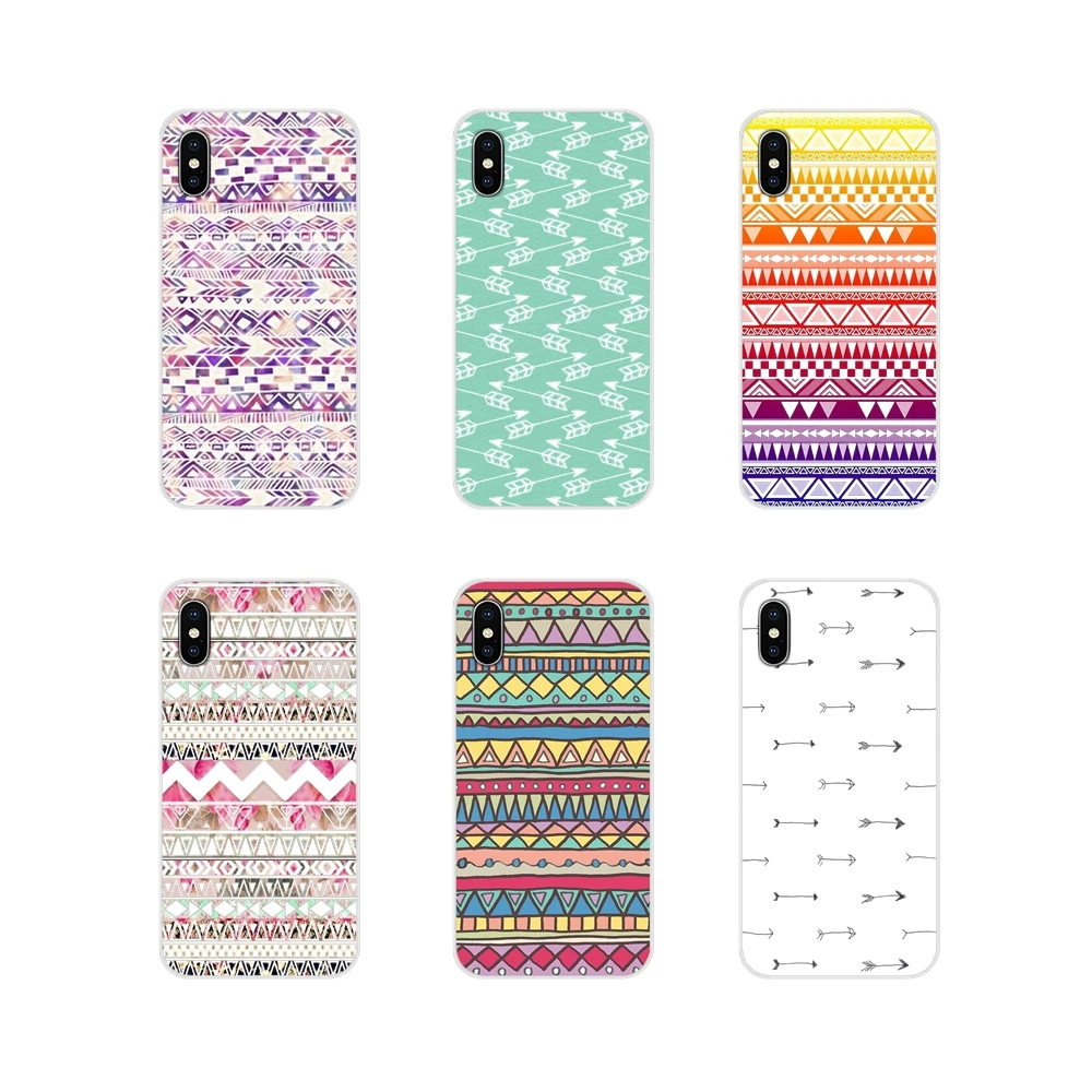Аксессуары чехлы для телефонов Apple iPhone X XR XS 11Pro MAX 4S 5C SE 6S 7 8 Plus ipod touch 5 6 aztec arrows |