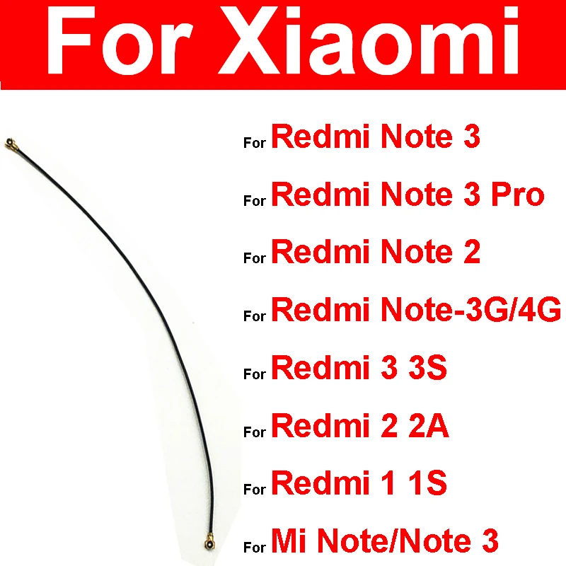 Антенна для сигнала гибкий кабель Xiaomi Redmi Note Mi Max Mix 1 1S 2 2A 3 3G 4G Pro сигнал Wifi Разъем