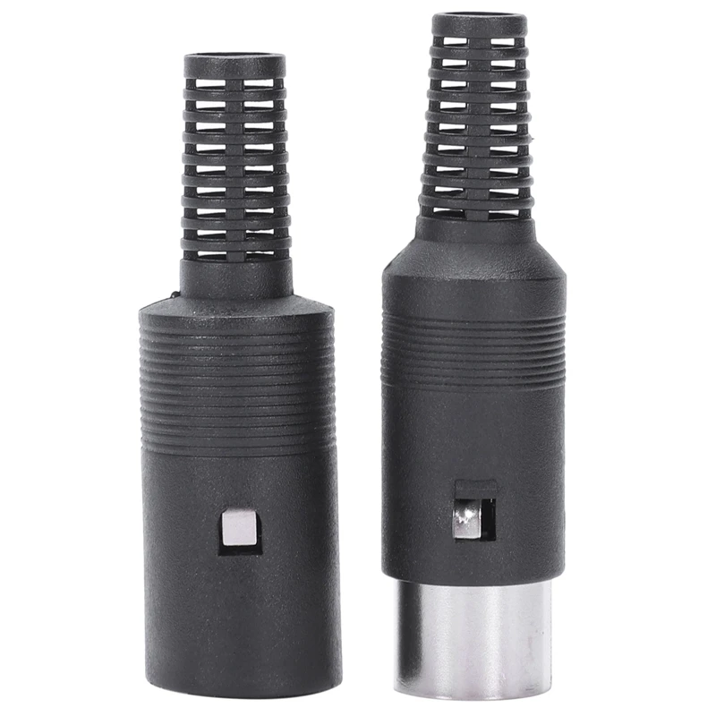 

1 pair Black DIN 8-pin socket + socket Audio, AV port