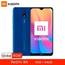 Global ROM Xiaomi Redmi 8A 8 A 4GB 64GB Mobile Phone Snapdragon 439 Octa Core 6.22" Display 5000mAh 12MP Rear Camera Smartphone