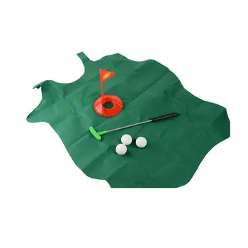 

Recreation Mini Toilet Golf Set Neutral Plastic Indoor Children'S Putting Practice Toys Decompression Toys