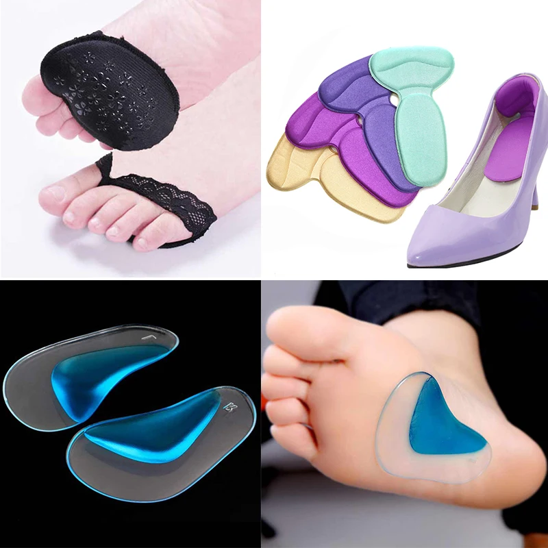 Adjuster Silicone Foot Care Bunion Corrector Toe Separator Gel High Heel Shoes Pad Forefoot Insoles Pain Relief Toe Protector
