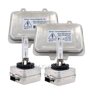 

SKYJOYCE 12V Car Light D1S Xenon HID Kit 35W D3S 6000K 8000K 4300K 5000K D1S HID Headlamp Bulbs 5DV 009 000-00 Ballast Xenon Kit
