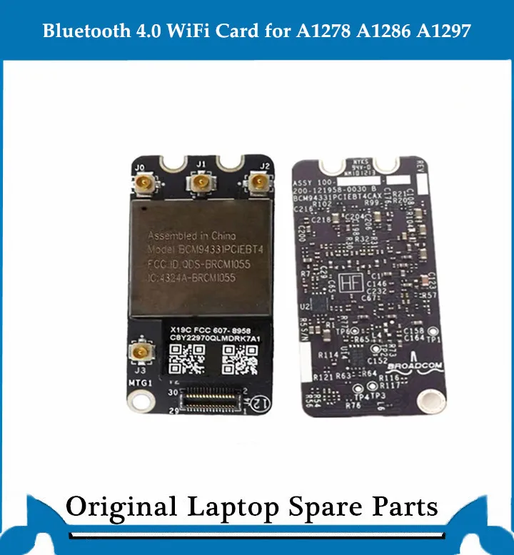 Оригинальная карта Bluetooth 4 0 Wifi для Macbook Pro Uniboby A1278 A1286 BCM94331PCIEBT4CAX 2011 2012 | Компьютеры и
