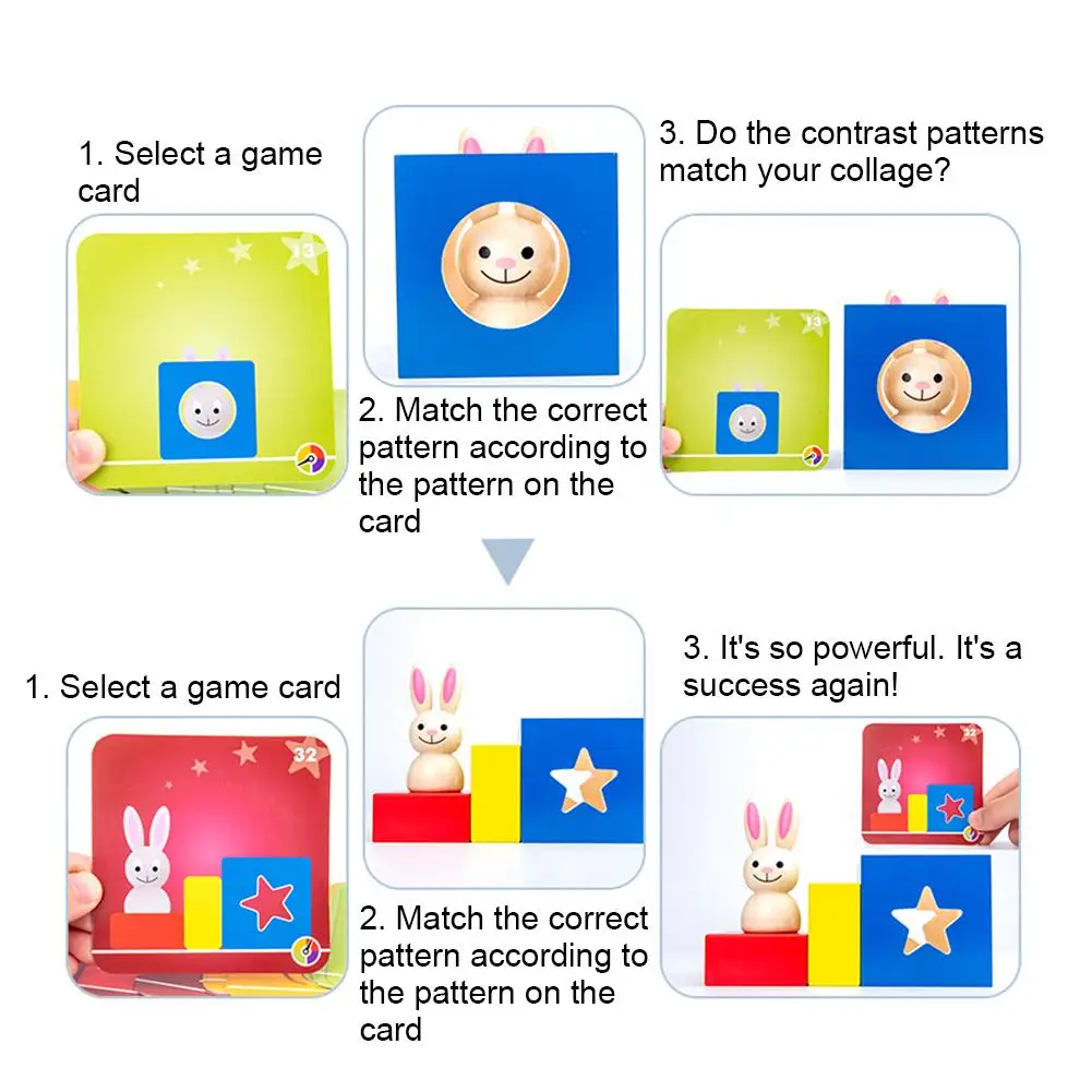 Wooden Magic Box Rabbit Animal Geometric Building Blocks Desktop Game Wooden Puzzles Toy Kids Early Learning Education Toy Gift 6 Wooden Magic Box Rabbit Animal Geometric Building Blocks Desktop Game Wooden Puzzles Toy Kids Early Learning Education Toy Gift 6