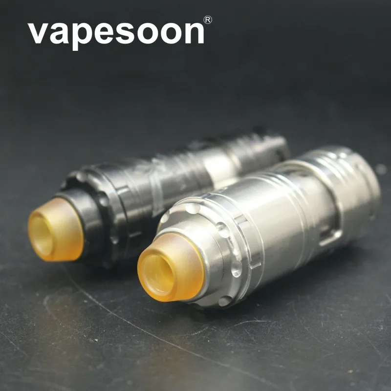 Высокое качество vapesoon VG V6S 23 мм RTA паровой гигантский атомайзер с одной катушкой/Топ заполнения vape Танк для 510 поток мех мод/vape моды