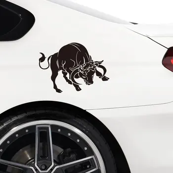 

Bullfight Car Sticker Decal decoration Removable Automobile decor Vinyl Creativity Car Rear window door Sticker ANY SIZE HY1747