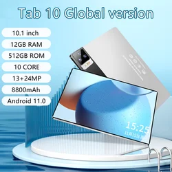 Tablette do jogo do núcleo da tabuleta 5g da tabuleta do andróide da tabuleta 10 10 tabuleta do andróide 12gb ram 512gb rom