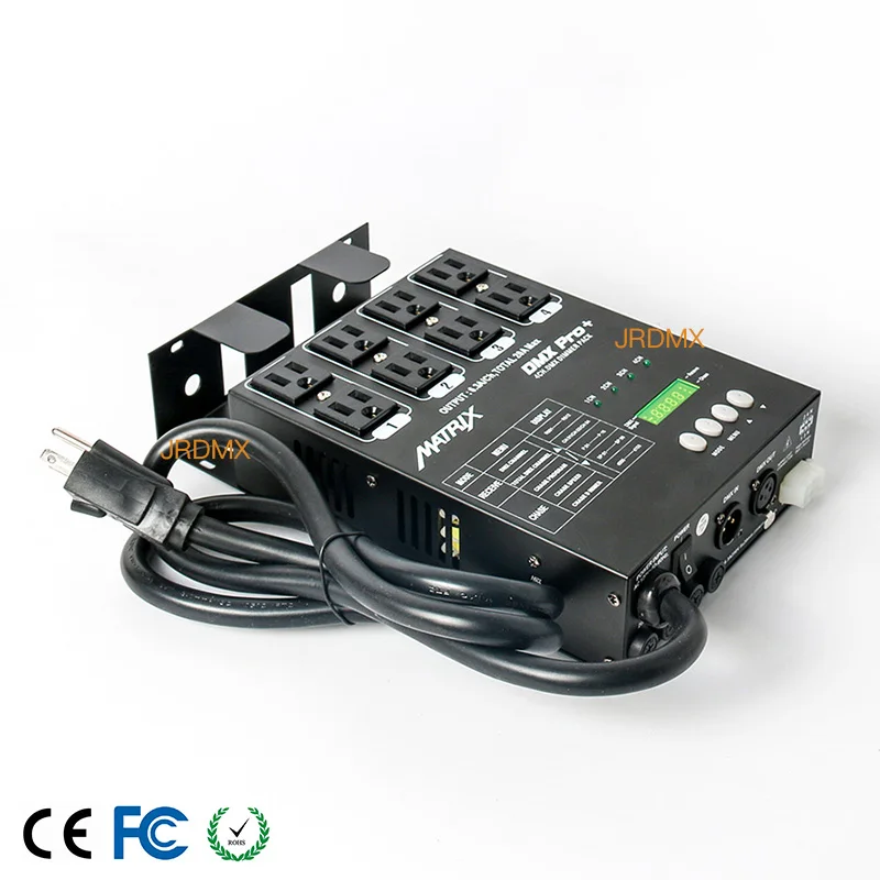 4CH/ 4 канала 1kw DMX затемнения контроллера обновления с вилкой формата US-110v/220v