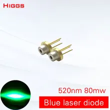 Высокая стабильность 520nm 80mw зеленый свет лазерный диод полупроводниковое устройство модуль лазерной головки локатор источник света лампа «сделай сам»