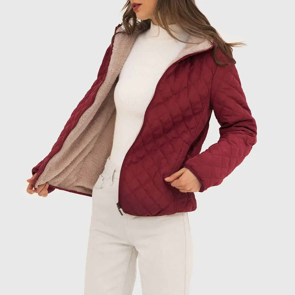Повседневная женская зимняя куртка с меховым капюшоном, джемпер, парка, верхняя одежда, теплое Женское пальто, флисовая осенняя одежда, тонкие плотные пальто
