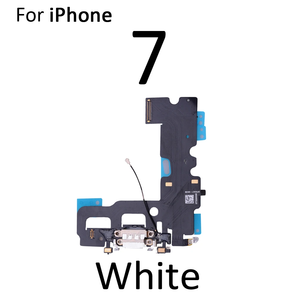 5.5" Muelle De Carga Puerto & micrófono y auriculares Jack Flex Cable para iPhone 7 Plus 