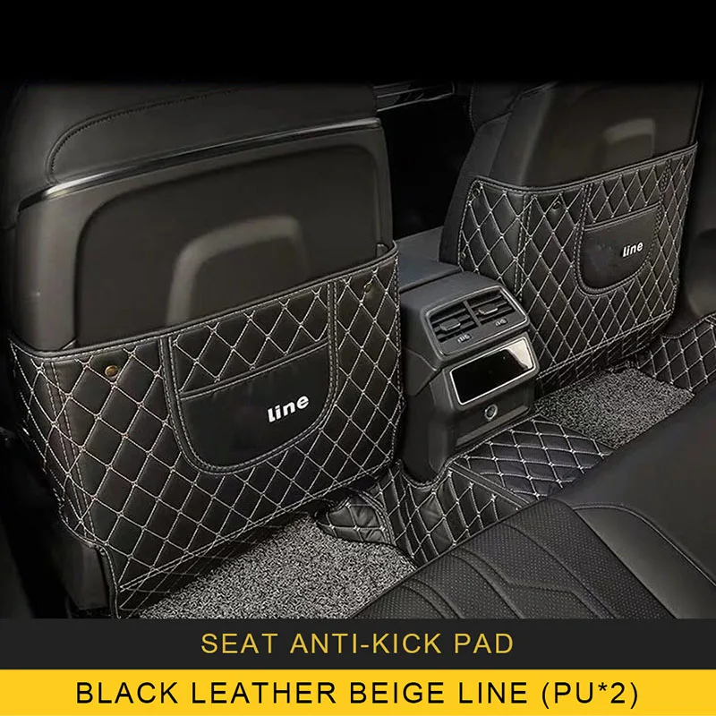 Carманго для Audi A6 Автомобильная подушка для сидения Черная защитная крышка кожаный коврик против ударов Подушка аксессуары для интерьера