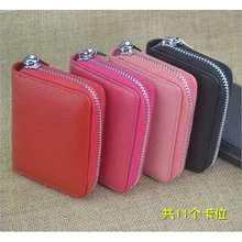 Women Short Wallet genuine leather Credit Card bags women small Purse
