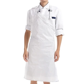 

Barber Waterproof Aprons Adjustable Sleeveless Cooking Work Aprons Kitchen Apron Schort Chef Apron Tablier Barbe