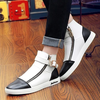 

shoes black sapato leisure hot sale cuero leather for Sneakers spring mens casual sapatos trainers hombre sport man Casual 2020