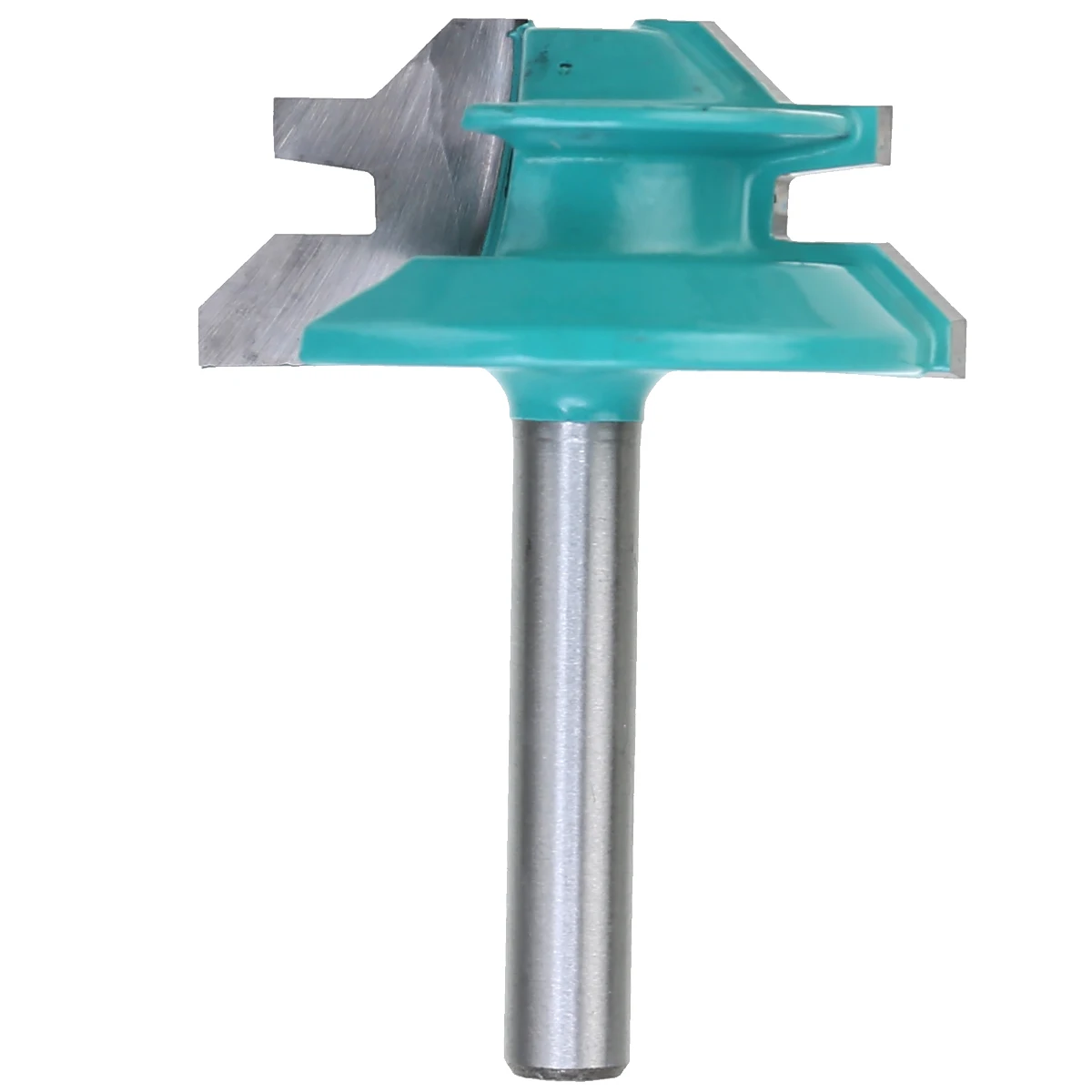 45 Degree 1//4/'/' Shank 1-1//2/'/' Lock Miter Router Bit Woodwork Tenon Cutter Tools