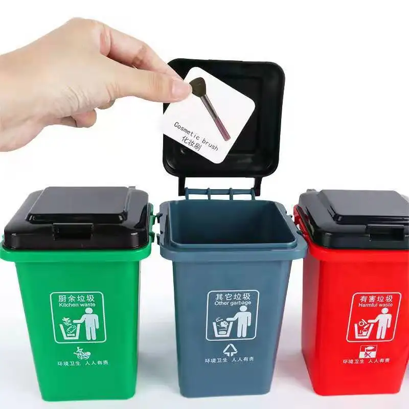 

Shop Douyin Celebrity Style Garbage Compartmental Toy Kindergarten Children Educational Game Props