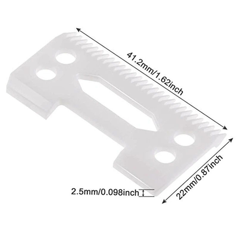 30 шт. 28 зубов циркония керамические клипер лезвия для Wahl старшего клипера