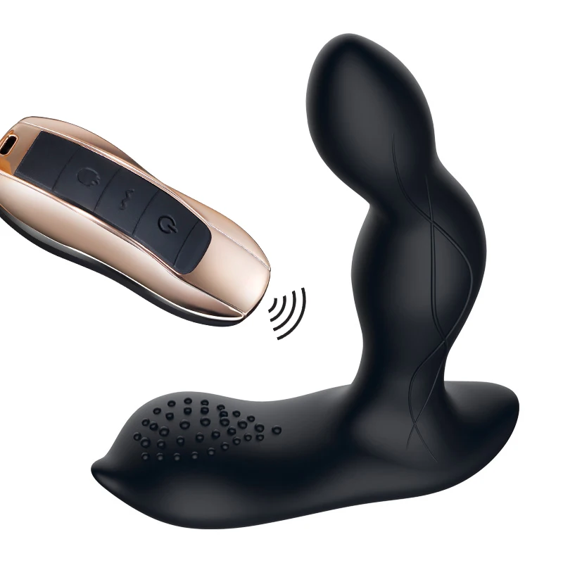 Wireless Remote Control Tickling Prostate Massager For Men Heating Vibrating Anal Plug Big Buttplug Vibrator Gay Anal Sex Toys 2