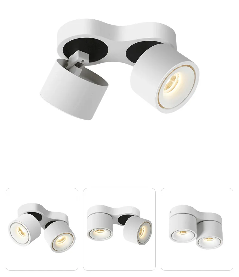 双头射灯过道灯创意个性北欧客厅明装店铺商用餐厅简约筒灯斗胆灯-tmall_11