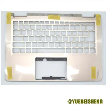 

YUEBEISHENG New For Lenovo Yoga 710-14 710-14ISK 710-14IBK Palmrest Keyboard bezel upper cover,Golden