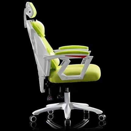 yellow Роскошное Качество Esports 1220 игровая Poltrona дышащая подушка ажурное колесико для офисного кресла бытовые стальные ножки Silla Gamer - Color: yellow