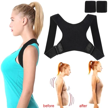 

Spine Posture Corrector Protection Correction Band Corset Back Pain Relief Brace Belt Invisible Back Shoulder Orthotics Posture