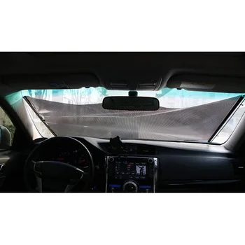 

Windshield Sun Visor Sun Shade Curtain Anti-UV Sun Visor PVC Retractable
