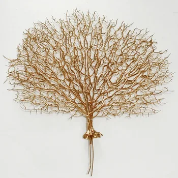 

Simulation Coral Branch Plant Plastic Peacock Tree Sea Tree Dried Branch Artificial Decorations