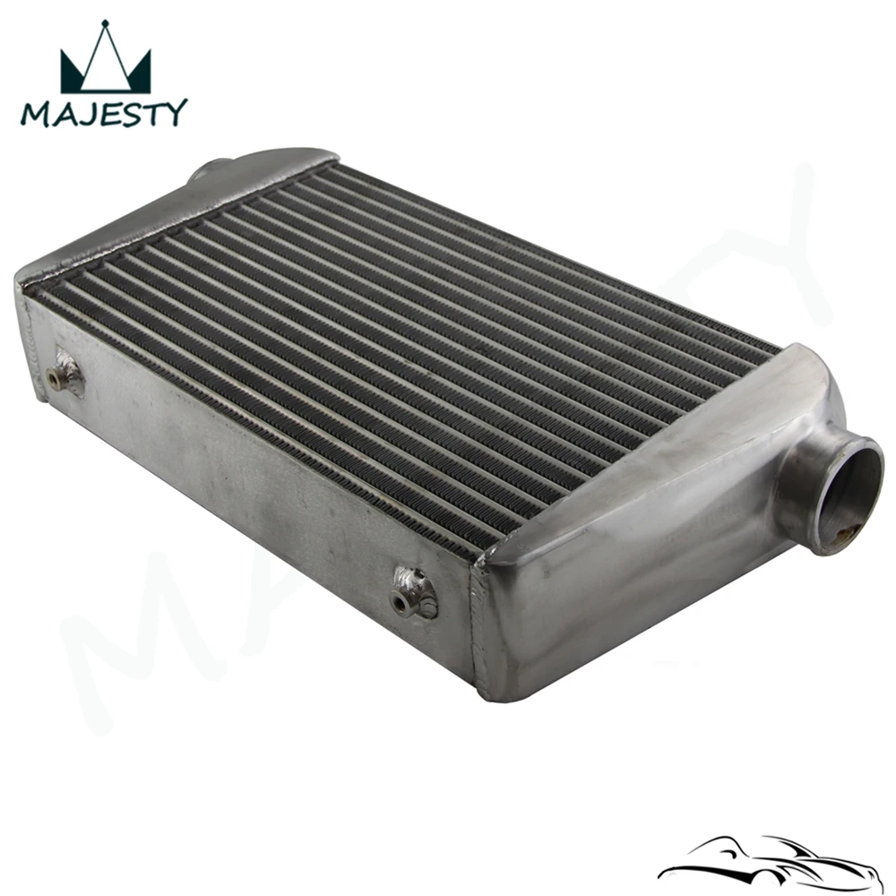

Universal Aluminum Front Mount Intercooler 450x300x90mm , 76mm Inlet/Outlet