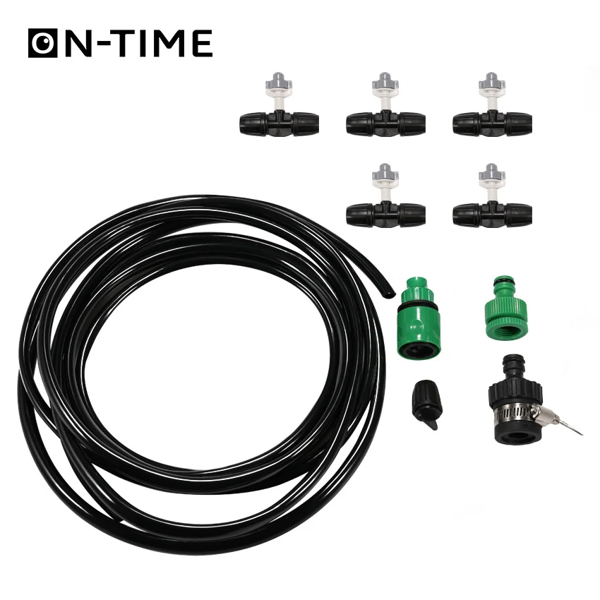 

30m Irrigation Kit Self Garden Watering Irrigation System Kit Micro Drip Misting Cooling System