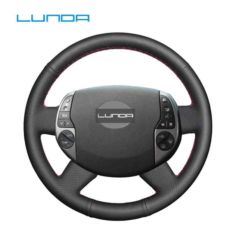 Чехол на руль автомобиля из искусственной кожи для Toyota Prius 20(XW20) 2004 2005 2006 2007 2008