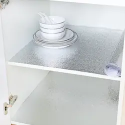 Шкаф толщиной алюминиевой фольги клейкая бумага Оловянная фольга масло для кухни стойкая клейкая бумага водонепроницаемые