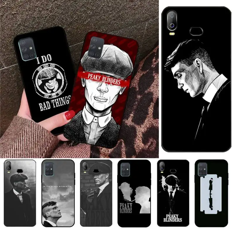 

HPCHCJHM Peaky Blinders Cross Logo Cover Black Soft Phone Case For Samsung A10 A20 A30 A40 A50 A70 A80 A71 A91 A51 A6 A8 2018