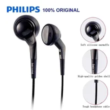 Наушники Philips поддержка GameAudio MP3 Loptap с 3,5 мм линейным стилем для модели SHE2550 официальный тест