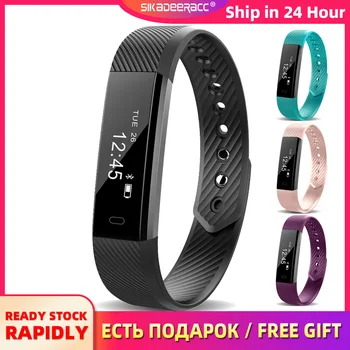 

Smart Wristband Activity Traker Women Men For Android IOS Sleep Monitoring Step Counting Sports Watch Bracelet Bluetooth