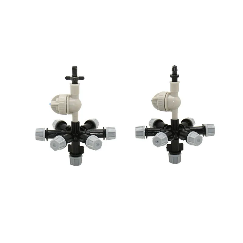 Hanging Anti Drip Misting Nozzle Multi-nozzle Sprinkler Garden Greenhouse Irrigation Cross Fog Sprayer 1Pcs garden misting nozzle misting nozzles watering nozzle