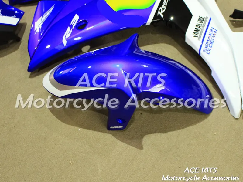 Мотоциклетный обтекатель abs подходит для Yamaha R25 R3 корпусные детали пресс-форм ACEKITS Магазин № 0161