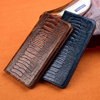 

Phone Case For Redmi Note 8 8T Pro Cover Flip Stand Card Pocket Genuine Cow Leather Case For Xiaomi Note 10 Note10 Pro