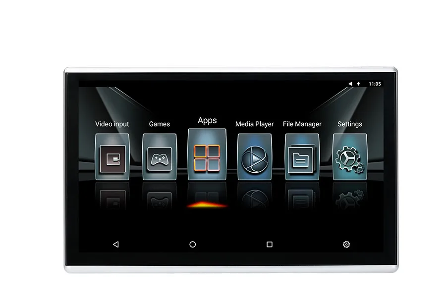 11,6-дюймовый Android 6,0 подголовник автомобиля монитор HD 1080P видео Сенсорный экран WI-FI/Bluetooth/USB/SD/HDMI/FM MP5 видео плеер