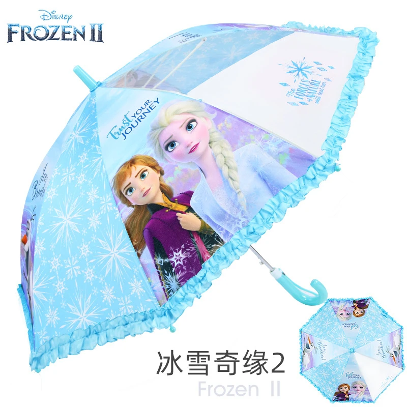 Disney Frozen2 Princess Lace Umbrella 5-17 Year Old Design Print 3d Sun  Rainy Cute Long Handle Boy Girl Kids Umbrella Academy - Umbrellas -  AliExpress